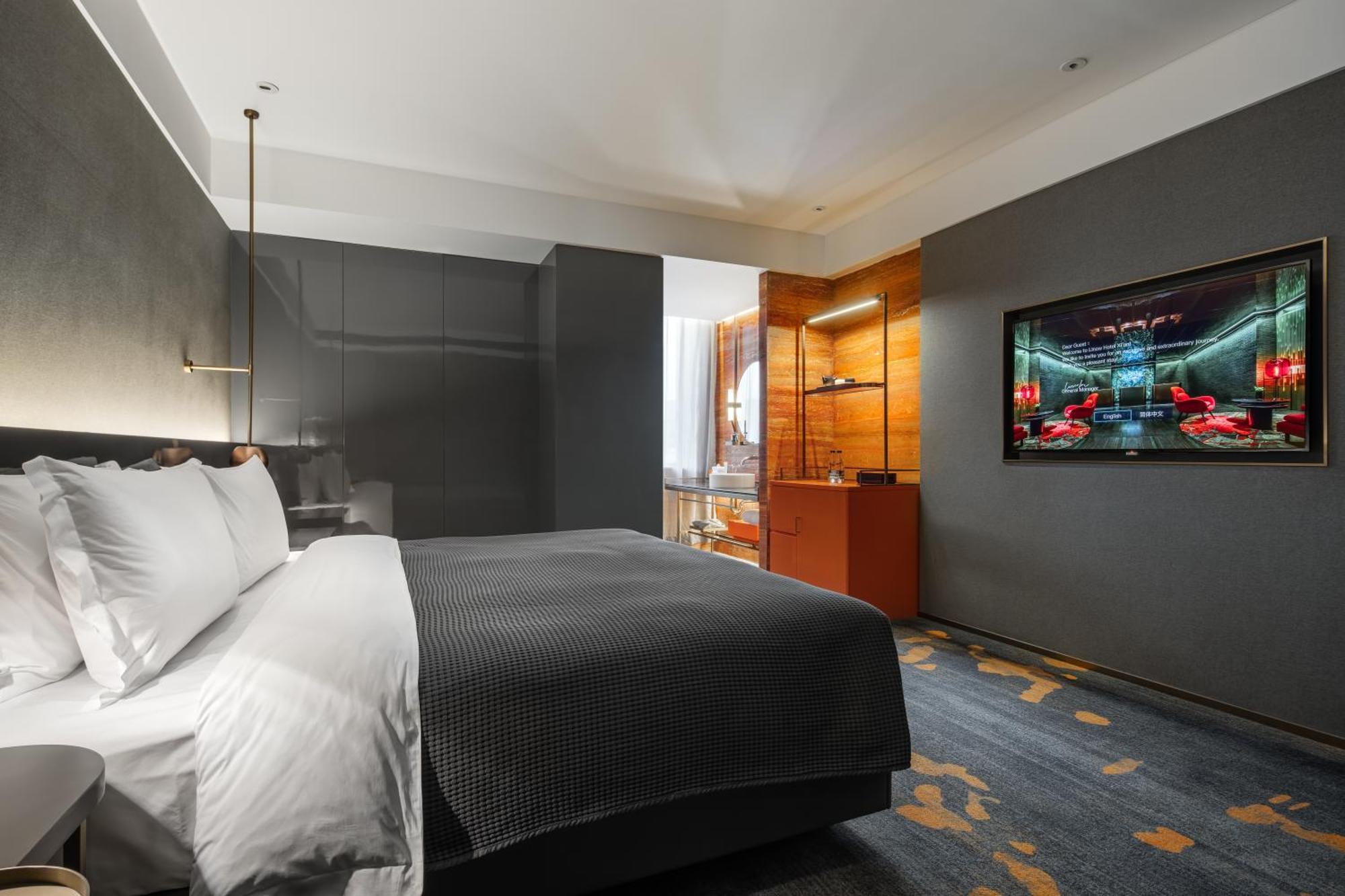 Hotel Wanda Yi, Xi'An The Linow Esterno foto